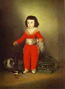 Francisco Jose de Goya Don Manuel Osorio Manrique de Zunica oil painting artist